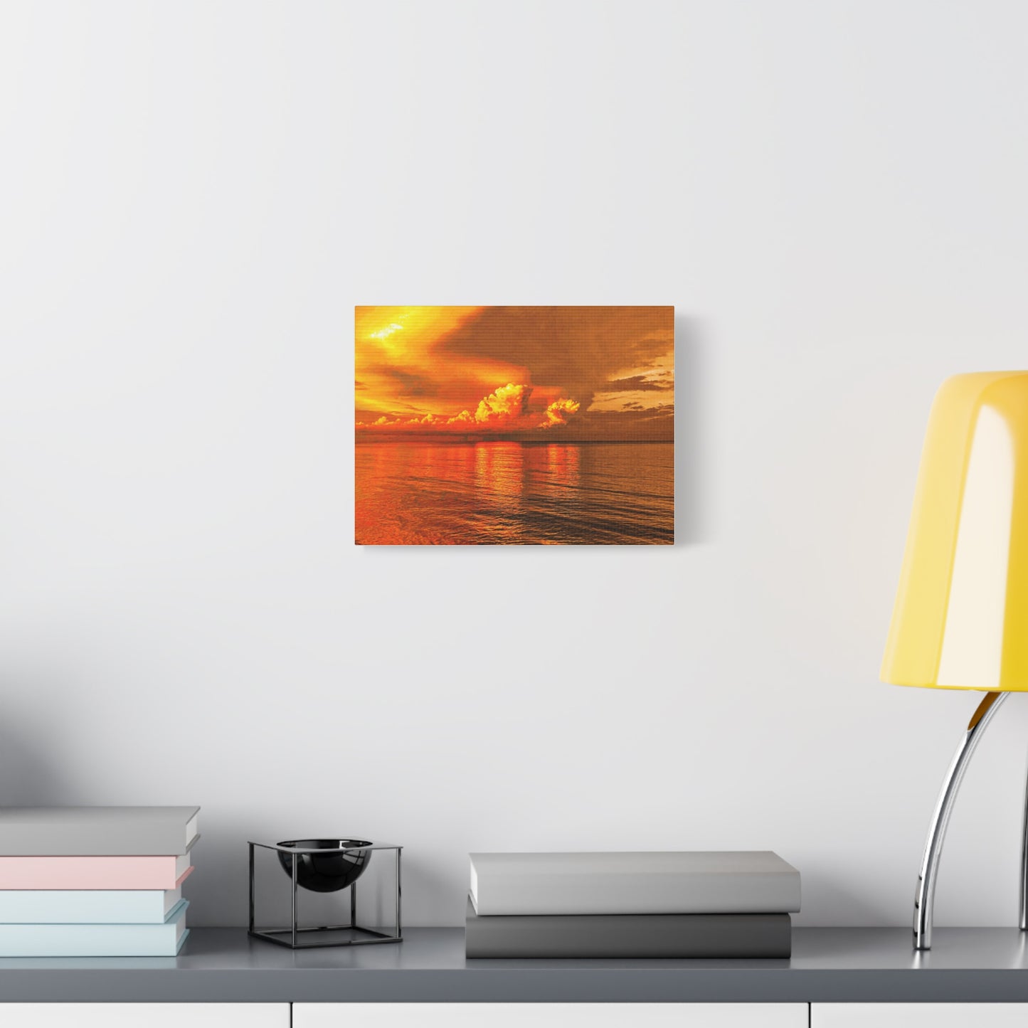 Canvas Print Beautiful Beach Sunset